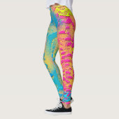 VIOLET LACE - Digital - Fraktal Art - Leggings (Links)