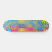 VIOLET LACE - Digital - Fraktal Art - Skateboard (Horizontal)