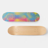 VIOLET LACE - Digital - Fraktal Art - Skateboard (Horizontal)