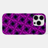 Violet Lattice Case-Mate iPhone Hülle (Rückseite (Horizontal))