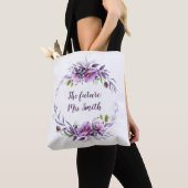 Violet Lavender Lila Floral Future Frau Bridal | Tasche (Von Nahem)