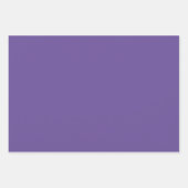 Violet, Lavender, Lilac, Blues & White Art Deco  Geschenkpapier Set (Vorderseite 2)