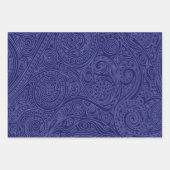 Violet & Lavender Spiral Muster Geschenkpapier Set (Vorderseite 3)