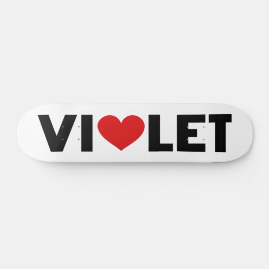 Violet Liebe Skateboard (Horizontal)