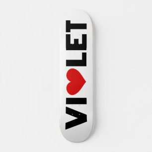 Violet-Liebe-Skateboard Skateboard