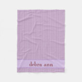 Violet Lila Blanket Fleecedecke (Vorderseite)