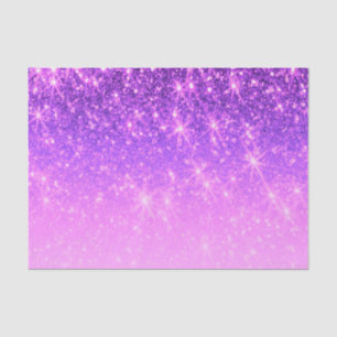 Violet Lila Glitzer Seidenpapier