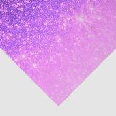 Violet Lila Glitzer Seidenpapier (Ausschnitt)
