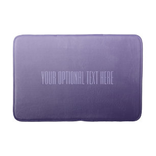 Violet Lila Gradient individuelle Badematten