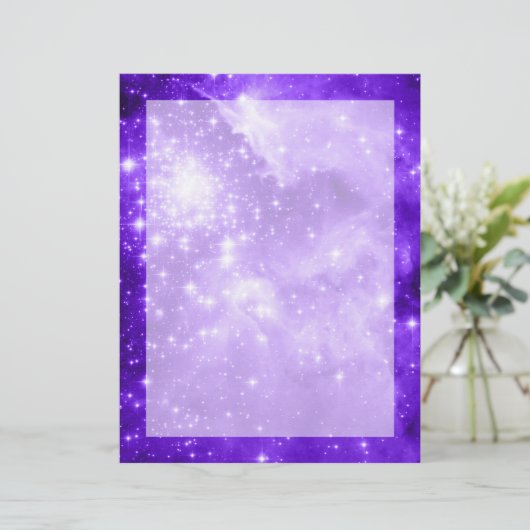 Violet Lila Himmelsstars (Stehend Vorderseite)