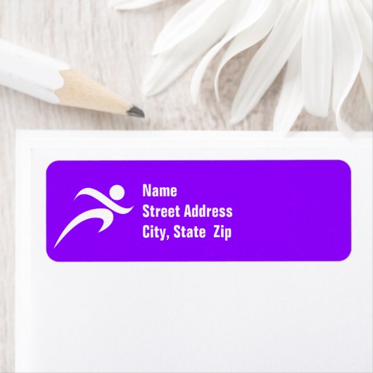 Violet Lila laufen (Insitu)