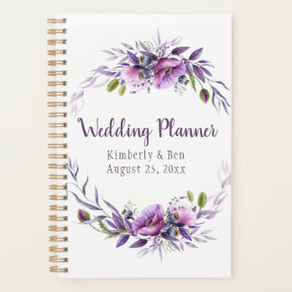 Violet Lila Lavendel Blumenplaner Planer