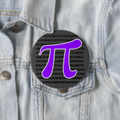 Violet Lila Pi Symbol Button (Beispiel)