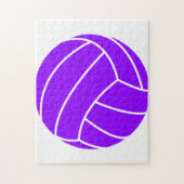 Violet Lila Volleyball Puzzle (Vertikal)