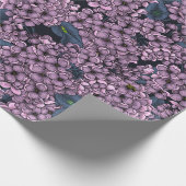 Violet Lilac Garden Geschenkpapier (Ecke)