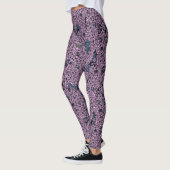 Violet Lilac Garden Leggings (Links)