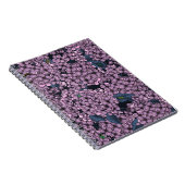 Violet Lilac Garden Notizblock (Rechte Seite)