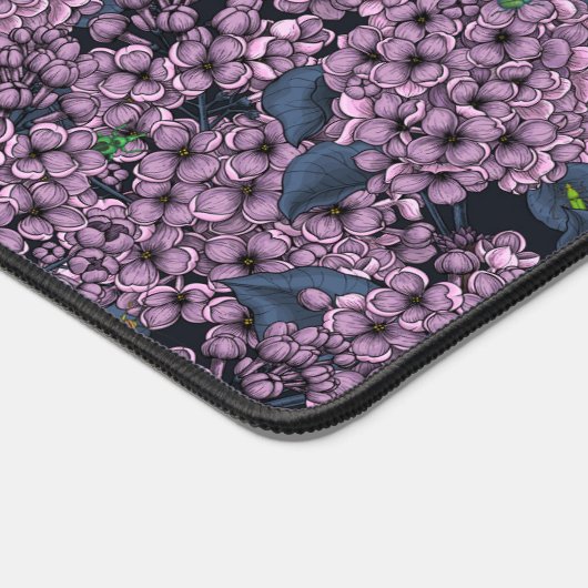 Violet Lilac Garden Schreibtischunterlage (Ecke)