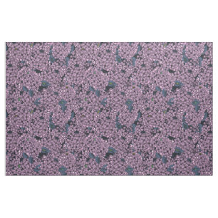 Violet Lilac Garden Stoff