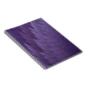 Violet Lilac Purple Tartan Feather Pattern Notizblock (Rechte Seite)