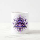 Violet Lunar Eye Kaffeetasse (Mittel)
