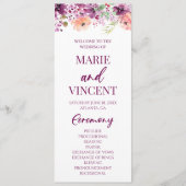 Violet Magenta Lila Blume Programm (Vorderseite)