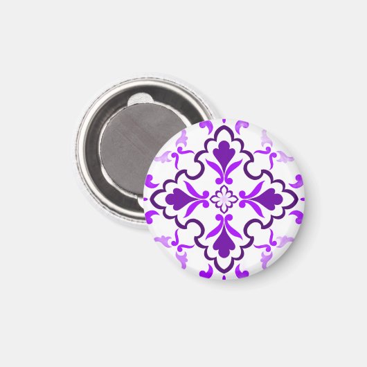 Violet Magnet (Vorderseite/Rückseite)