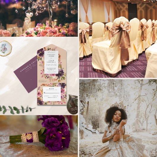 Violet Meadows Modern Fall Floral Programm