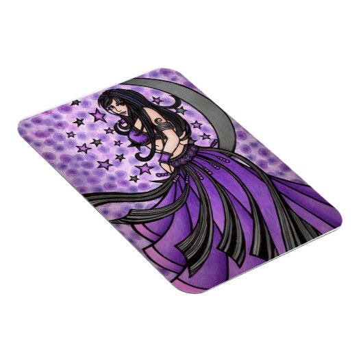 Violet Moon Belly Dancer Magnet (Rechte Seite)