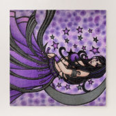 Violet Moon Goddess Belly Dancer Puzzle (Horizontal)