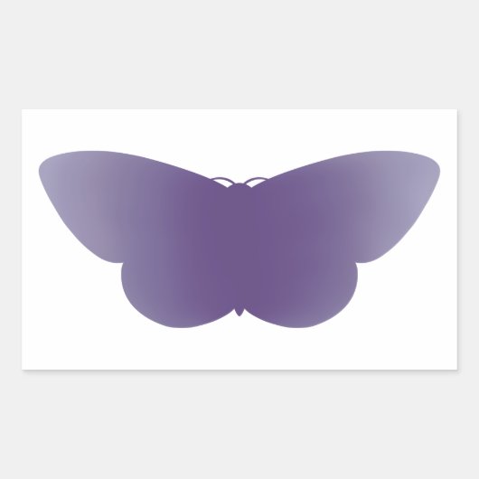 Violet Moth Gradient Sticker (Vorderseite)