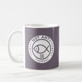 Violet NotAntiFish-Tasse Kaffeetasse (Links)