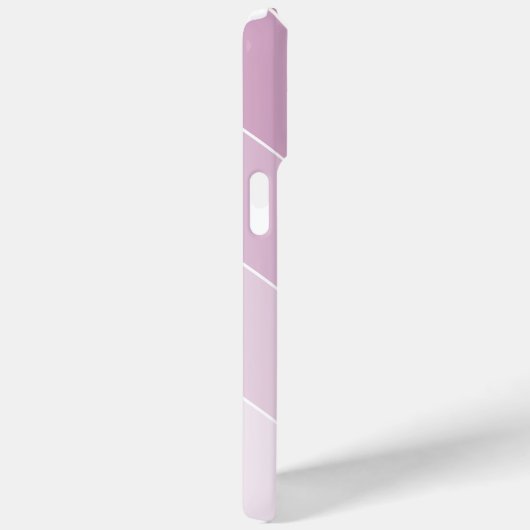 Violet Ombré Streifen Case-Mate iPhone Hülle (Rückseite / Rechts)