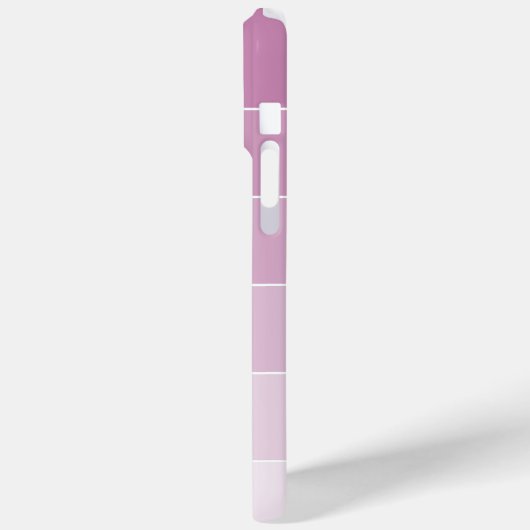 Violet Ombré Streifen Case-Mate iPhone Hülle (Rückseite / Links)