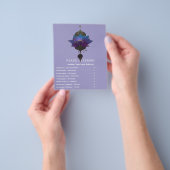 VIOLET ORACLE | MYSTISCHES LOTUS-SYMBOL FLYER (Gruppe)
