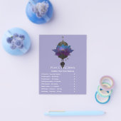 VIOLET ORACLE | MYSTISCHES LOTUS-SYMBOL FLYER (Einzeln)
