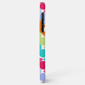 Violet Orange Pink Aqua Midjahrhundert Kreise Must Case-Mate iPhone Hülle (Hinten/Links)