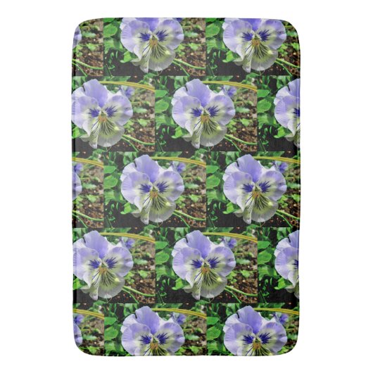 VIOLET PANSY BADEMATTE (Vorderseite Vertikal)