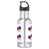 Violet Passion (Bridget Collection) Edelstahlflasche (Rückseite)