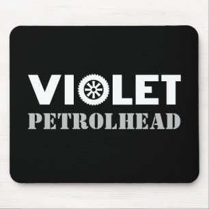 Violet Petrolhead Mousepad