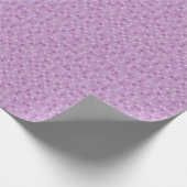 Violet Polka Dots Geschenkpapier (Ecke)