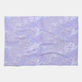 Violet Polka Dots Geschirrtuch (Horizontal)