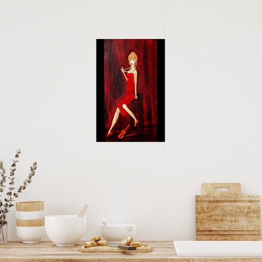 Violet Poster (Küche)
