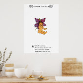 Violet Poster (Küche)
