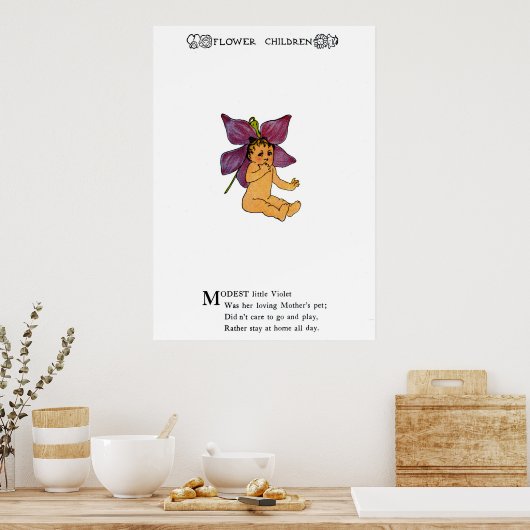 Violet Poster (Küche)