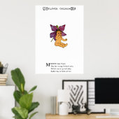 Violet Poster (Heimbüro)
