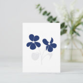 Violet Postkarte (Stehend Vorderseite)