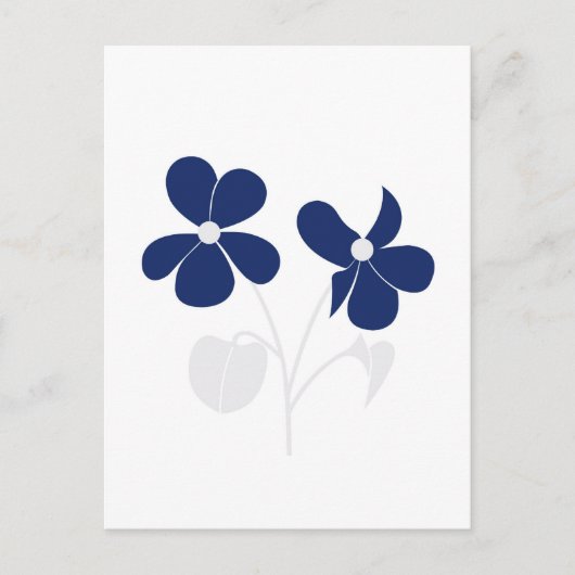 Violet Postkarte (Vorderseite)