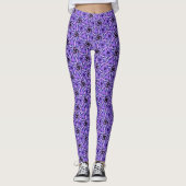 Violet Pulse Leggings (Vorderseite)