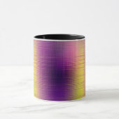 Violet Radio Waves Tasse (Zentrum)